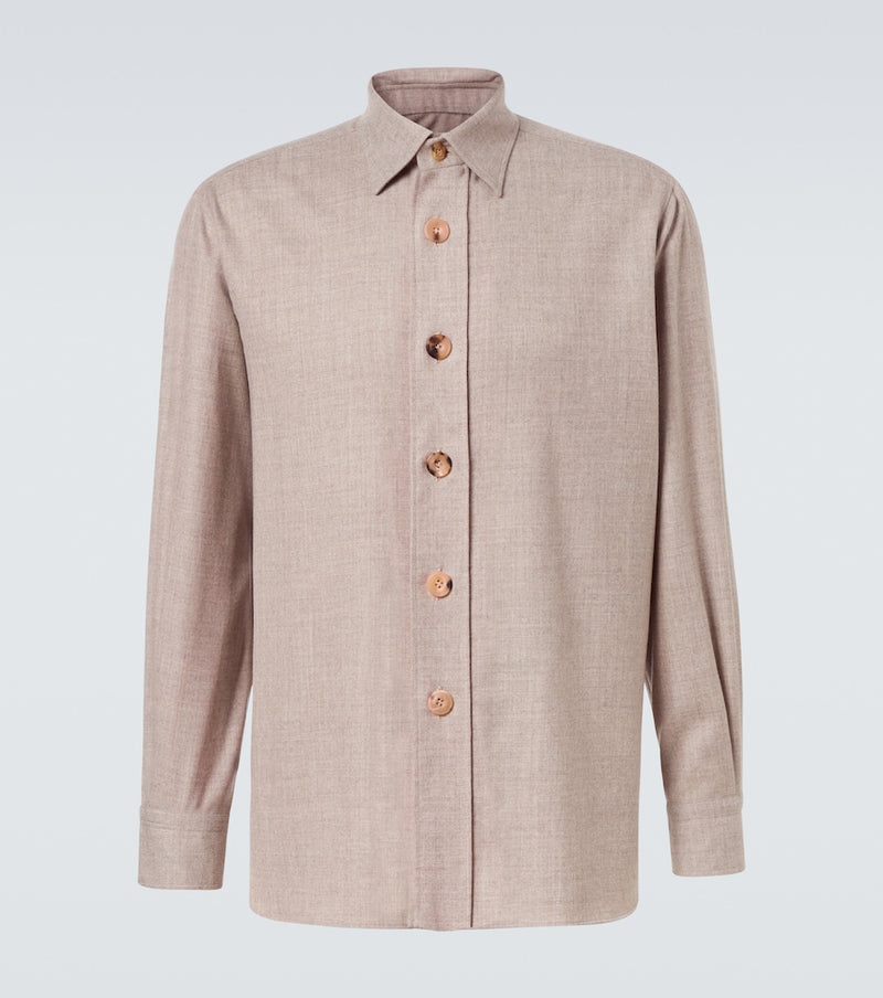 Rubinacci Virgin wool shirt