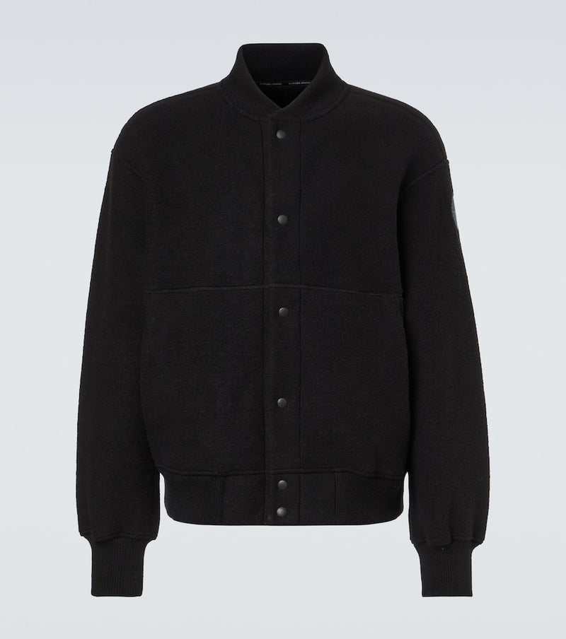 Canada Goose Hudson wool-blend bomber jacket