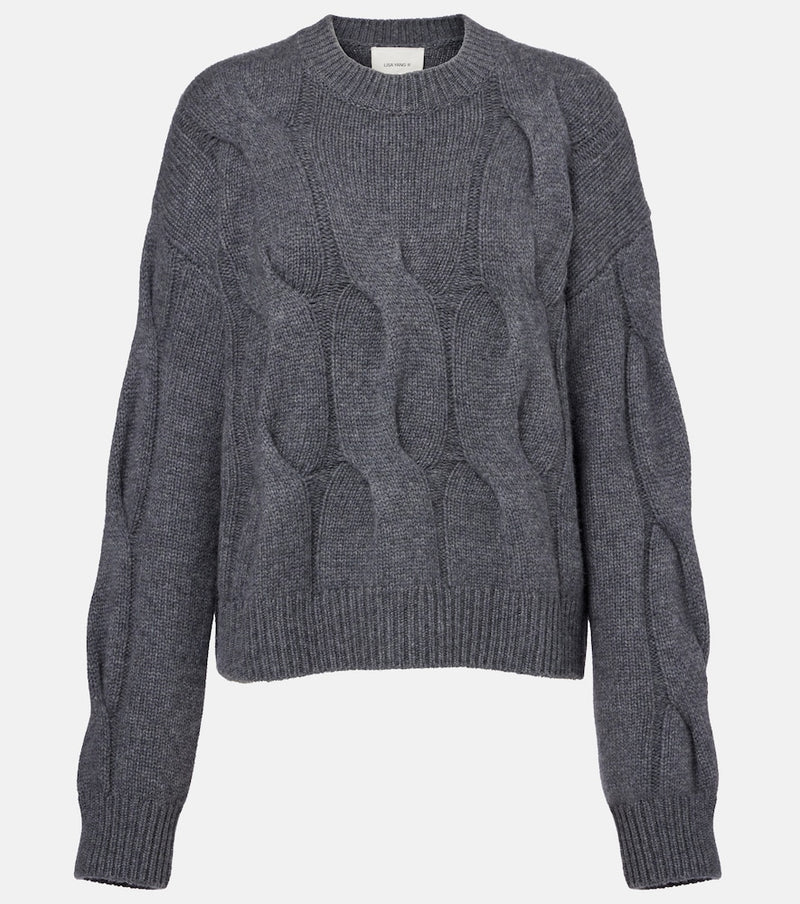 Lisa Yang Sammie cable-knit cashmere sweater