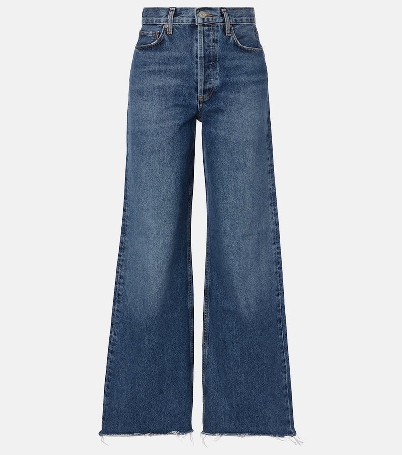 Agolde Dame high-rise wide-leg jeans