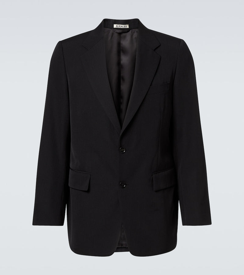 Auralee Wool gabardine blazer