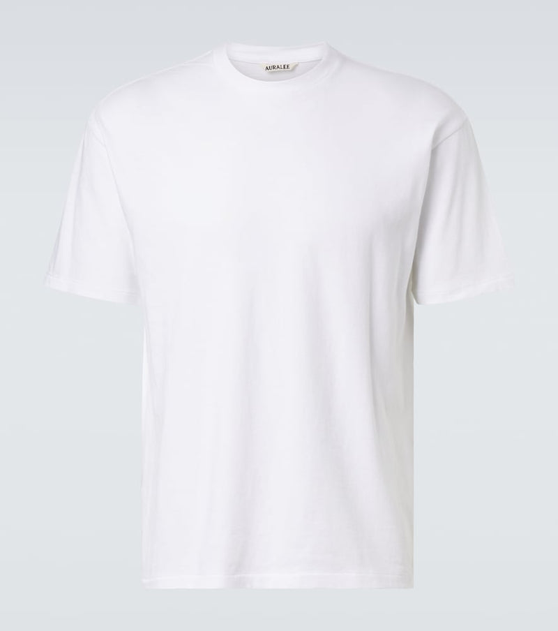 Auralee Oversized cotton jersey T-shirt