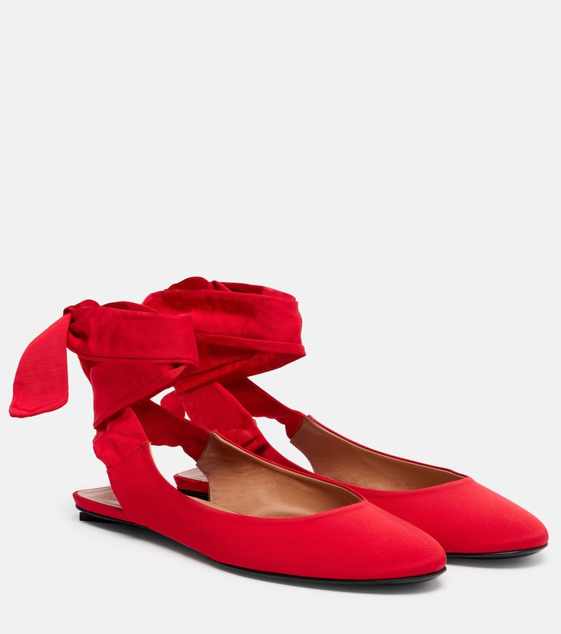 The Attico Cloe ballet flats
