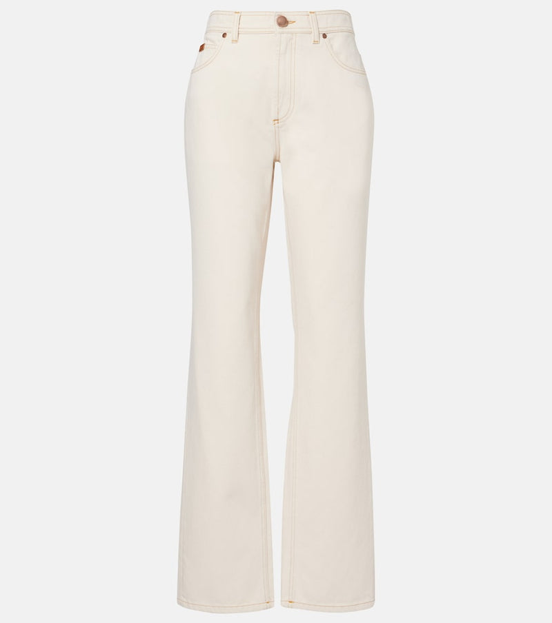 Tod\'s High-rise straight jeans