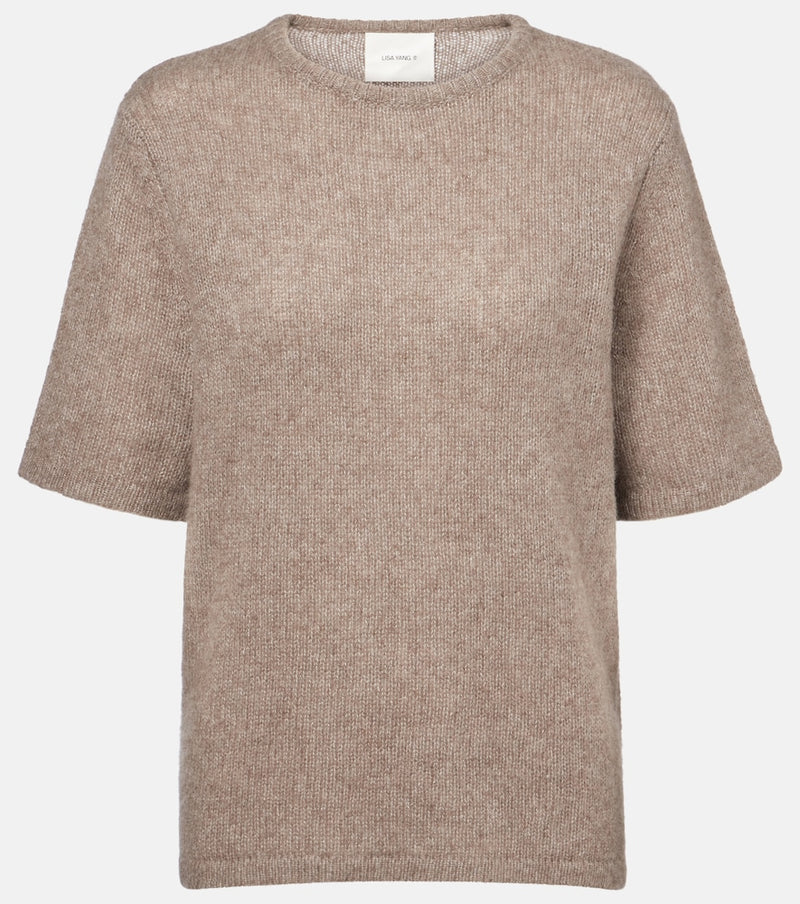 Lisa Yang Cecelia cashmere and silk T-shirt