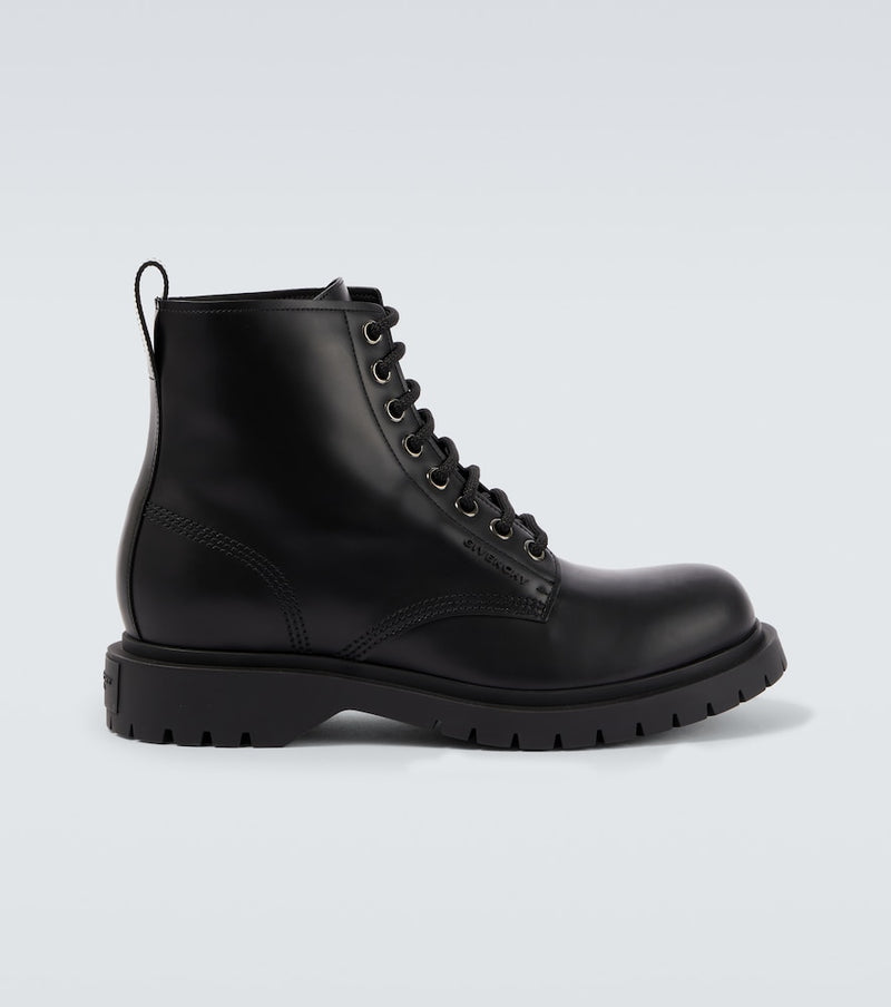 Givenchy Leather lace-up boots