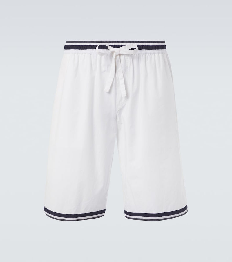 Dolce & Gabbana Majolica cotton shorts