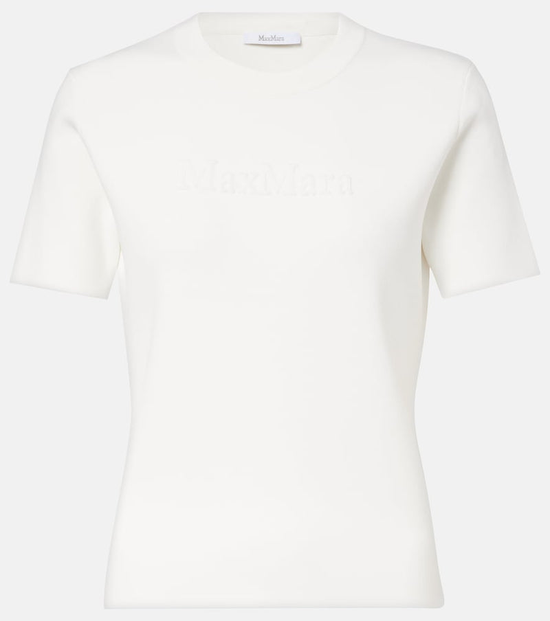 Max Mara Adelio logo crepe T-shirt