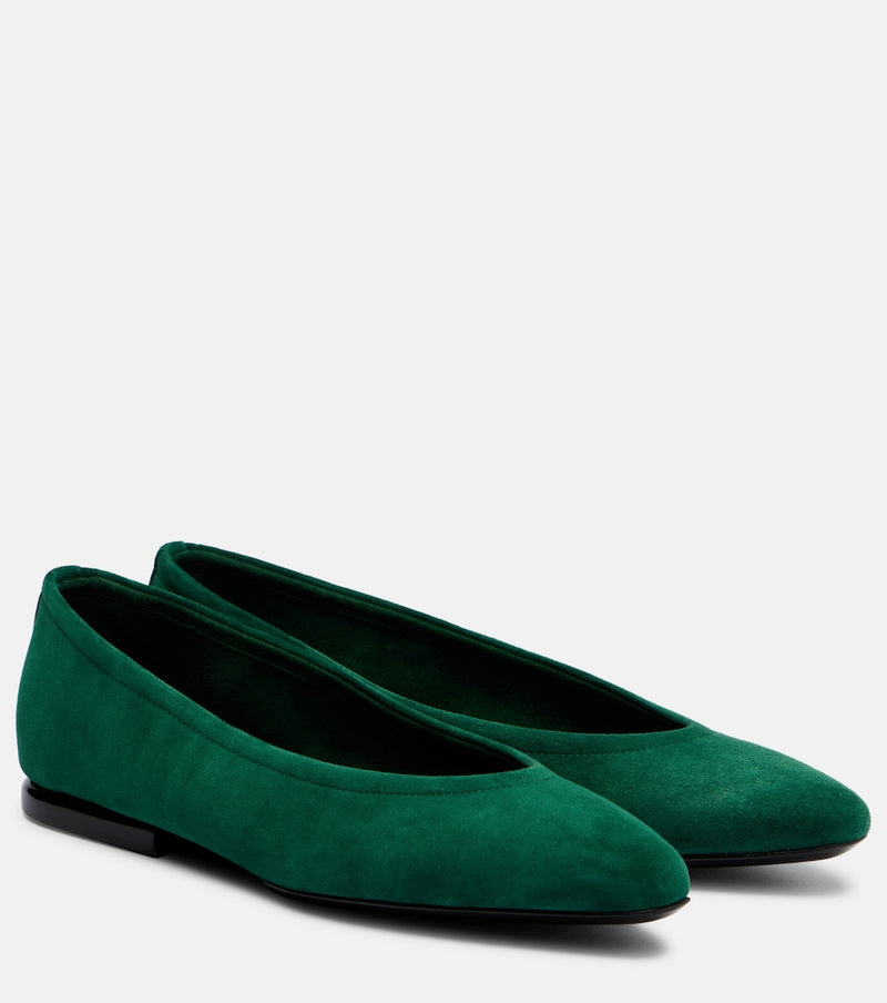 Loro Piana Primula suede ballet flats