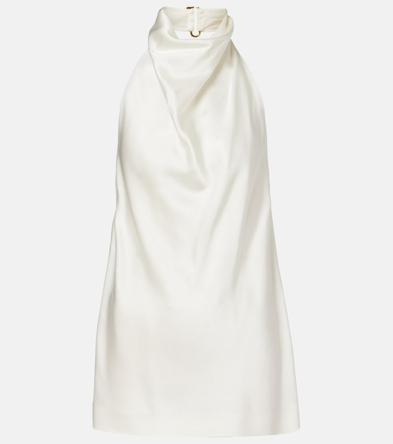 Stella McCartney Halterneck satin top