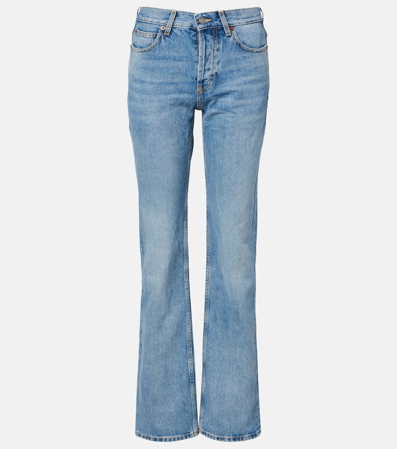 Saint Laurent Mid-rise bootcut jeans