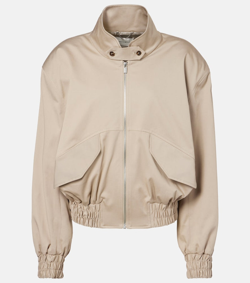 Magda Butrym Wool and silk bomber jacket
