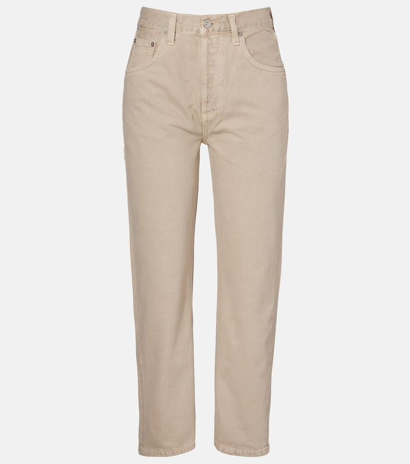 Citizens of Humanity Dahlia mid-rise straight jeans