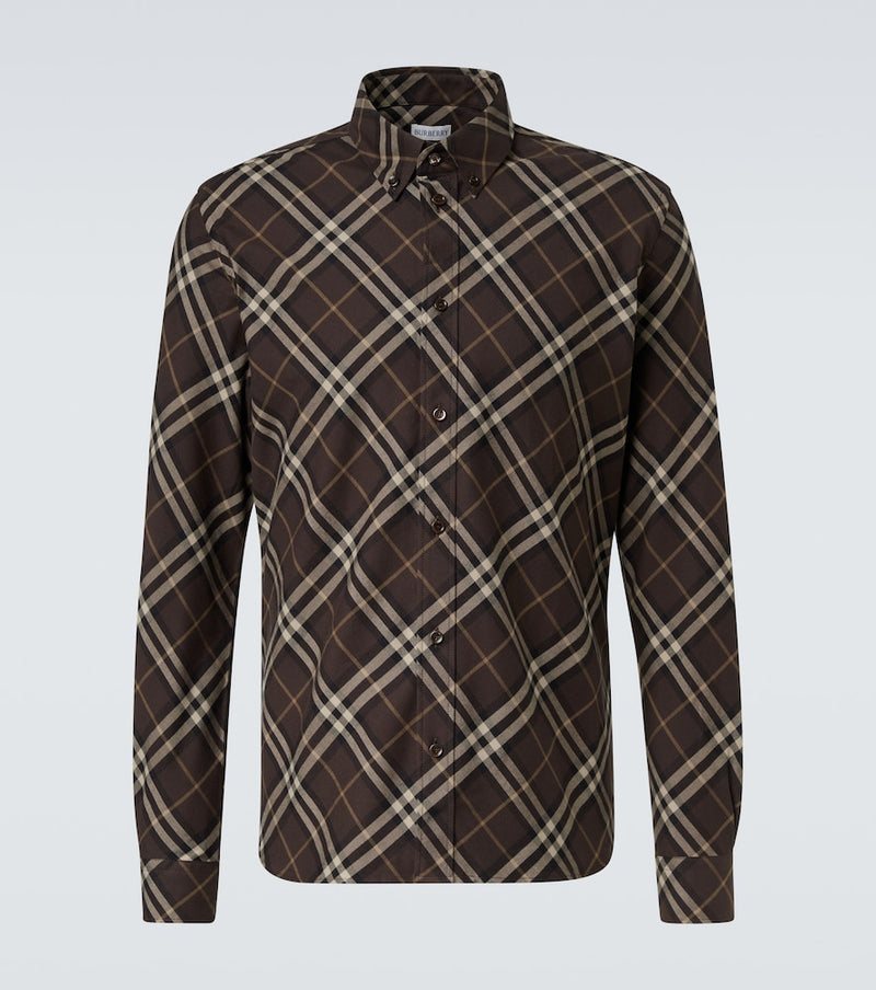 Burberry Burberry Check cotton shirt