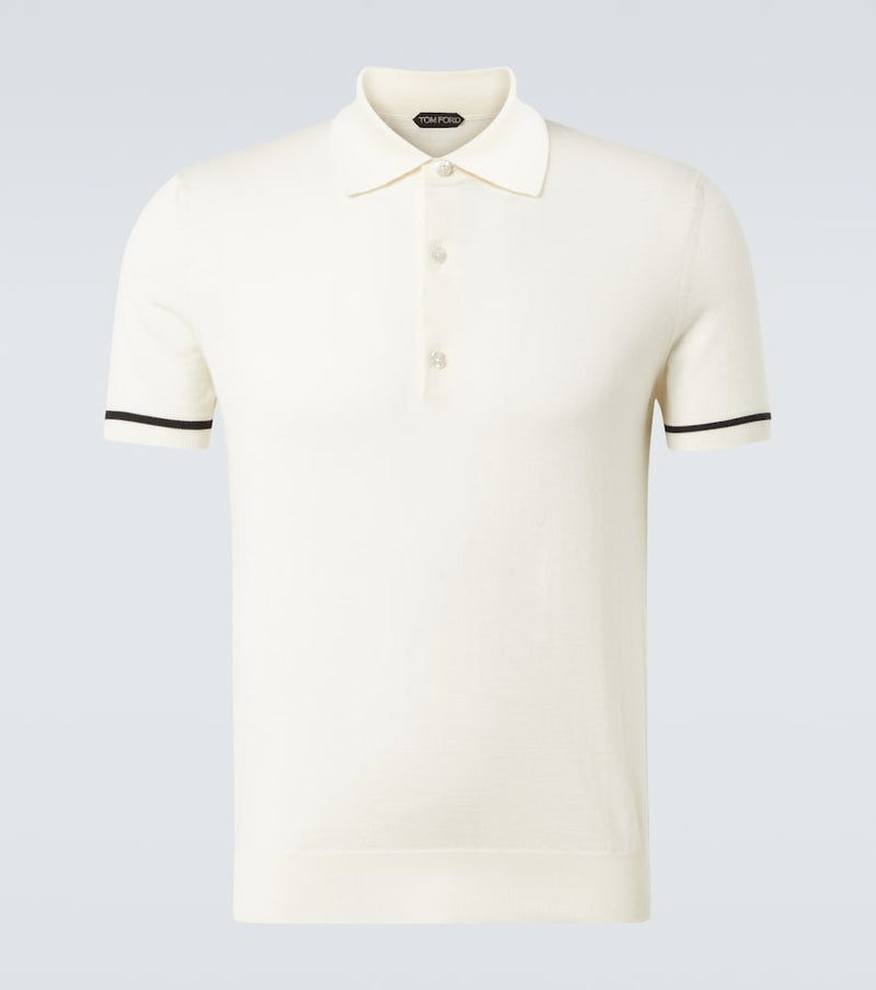 Tom Ford Cashmere and silk polo shirt