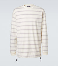 Comme des Garcons Homme Striped cotton jersey T-shirt