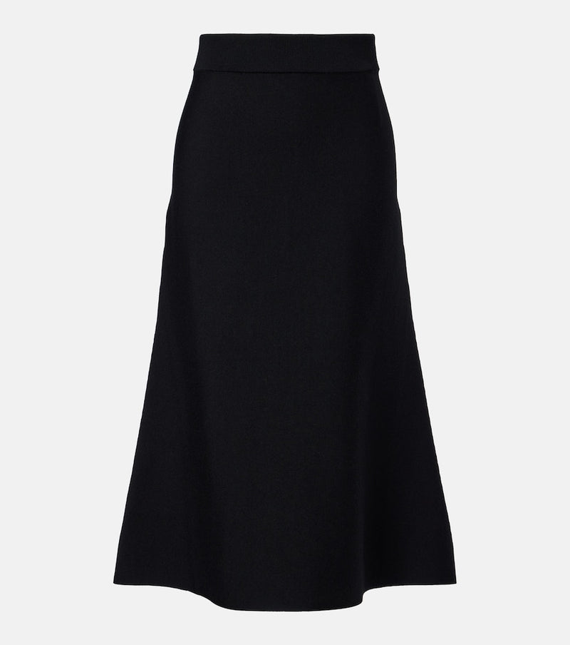 Dorothee Schumacher Sharp Ambition wool-blend midi skirt