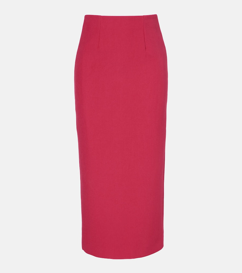 Roland Mouret High-rise cady pencil skirt