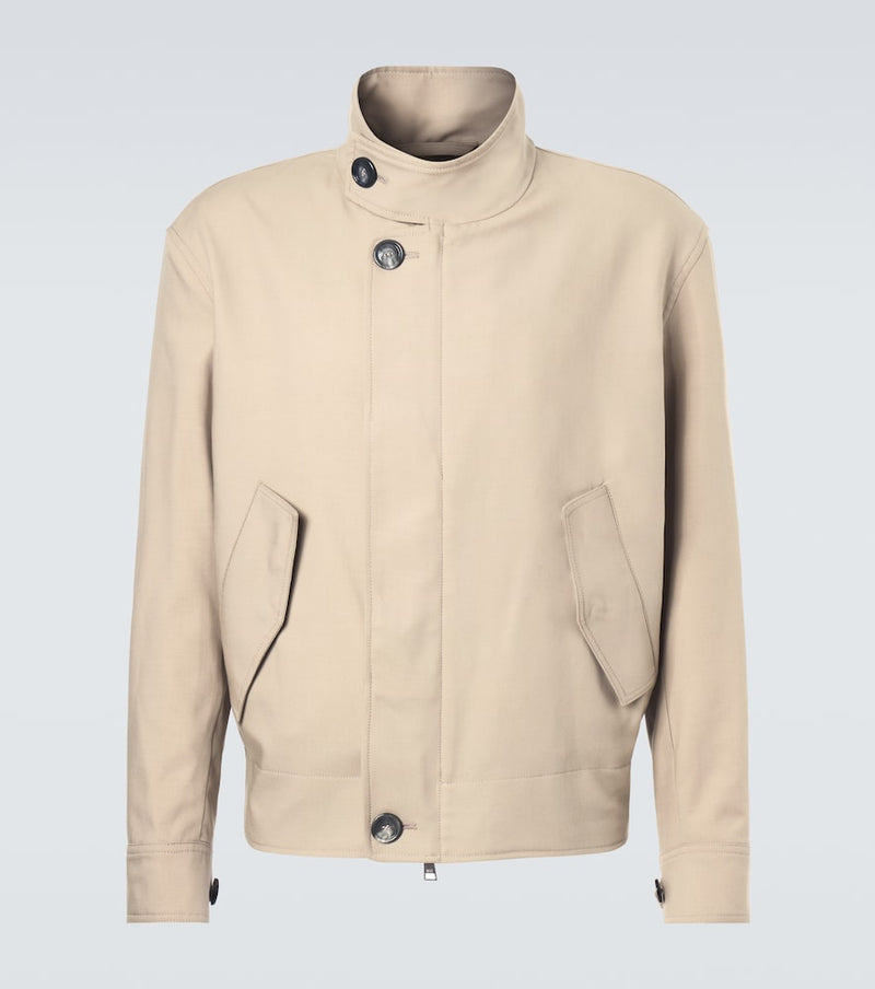 Ami Paris Virgin wool gabardine jacket