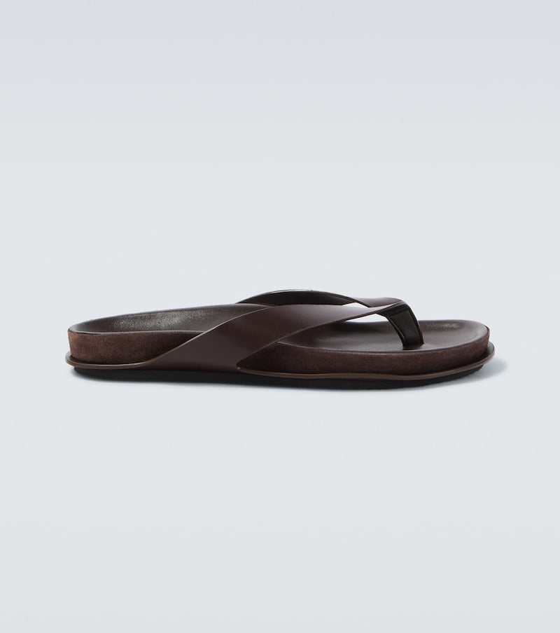 Jacquemus Tatanes leather thong sandals
