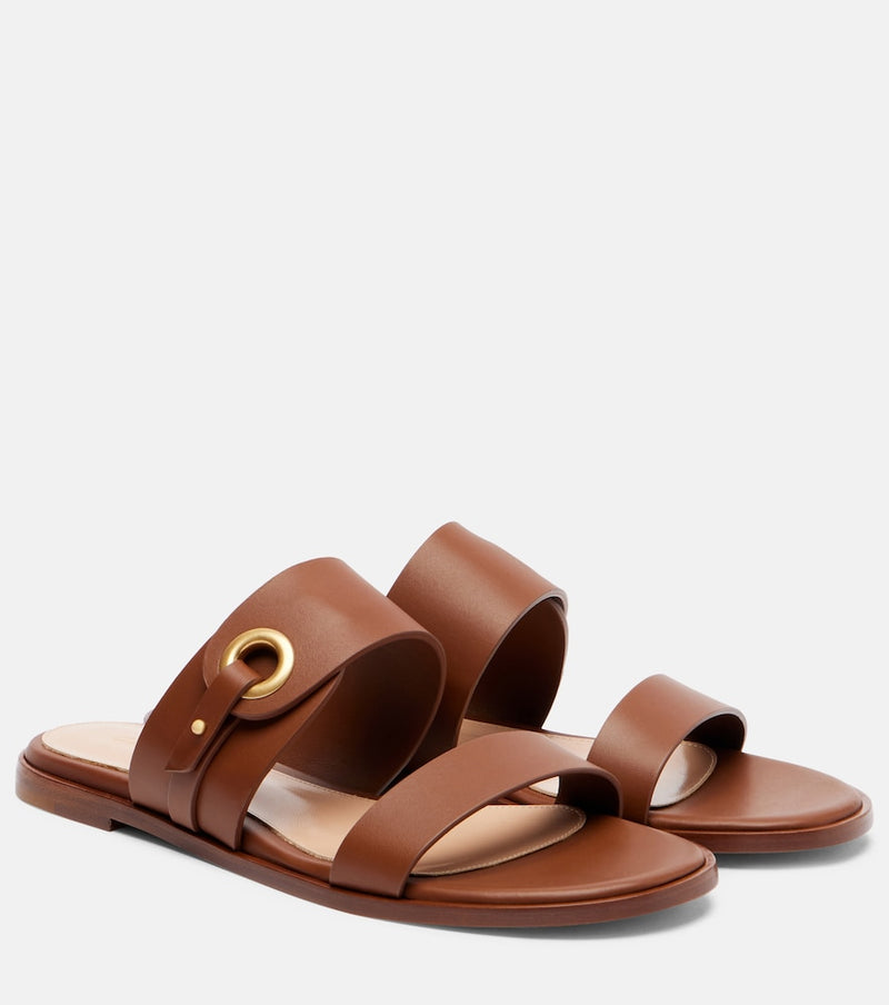 Gianvito Rossi Granada leather sandals