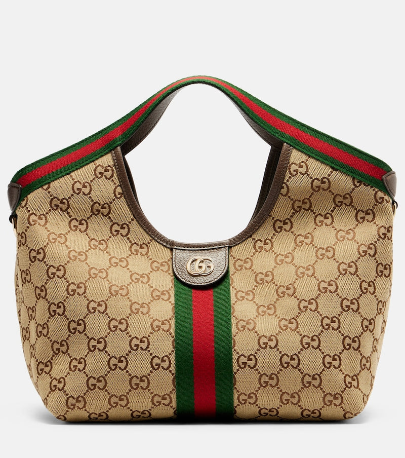 Gucci Gucci Giglio Small GG canvas tote bag