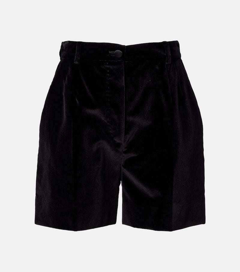 Dolce & Gabbana Cotton and silk-blend shorts