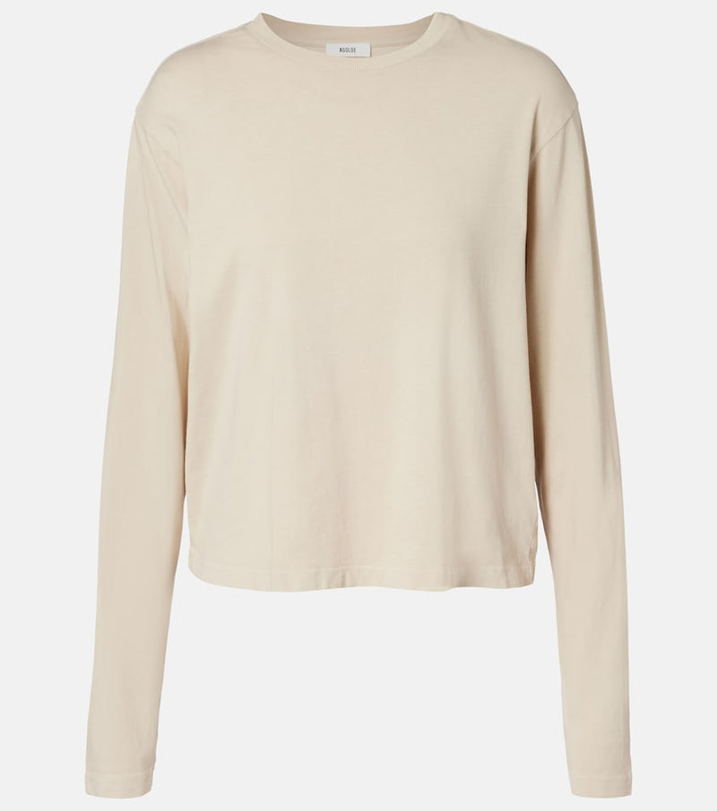 Agolde Sydney cotton jersey T-shirt