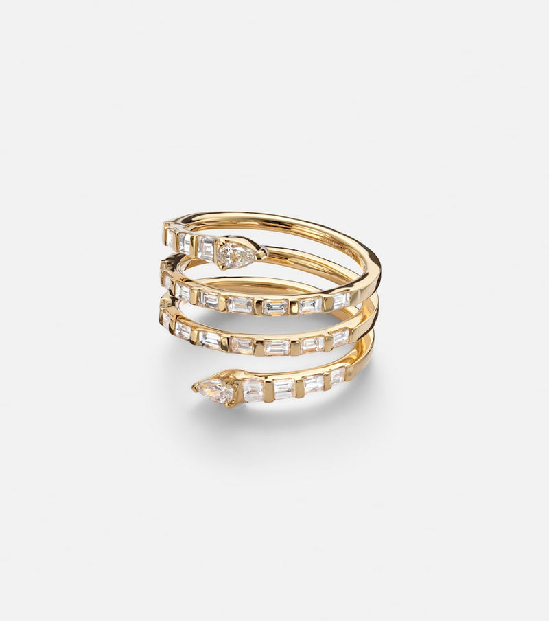 Shay Jewelry 18kt gold ring with diamonds