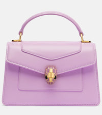 Bvlgari Serpenti Forever Mini leather top-handle bag