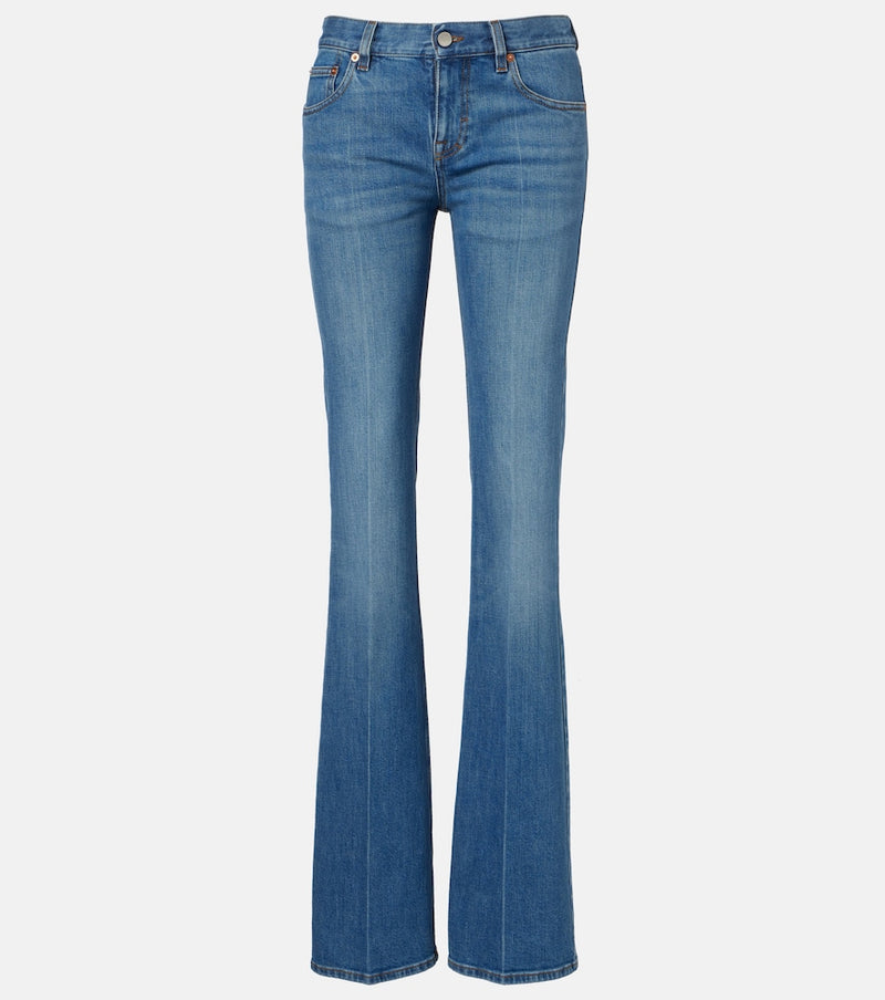 Gucci Faded flared jeans