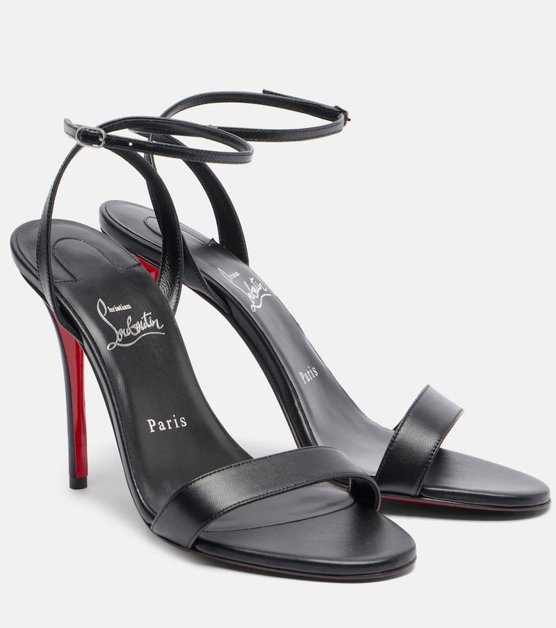 Christian Louboutin Miss Z 100 leather sandals