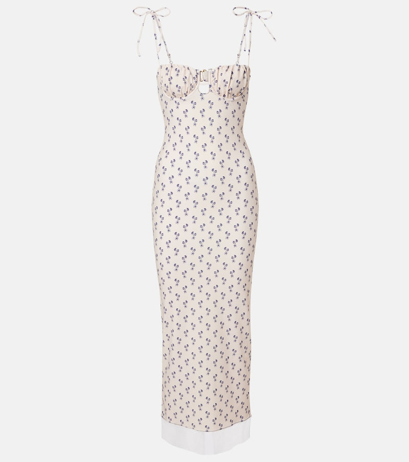 Montce Cynthia floral midi dress