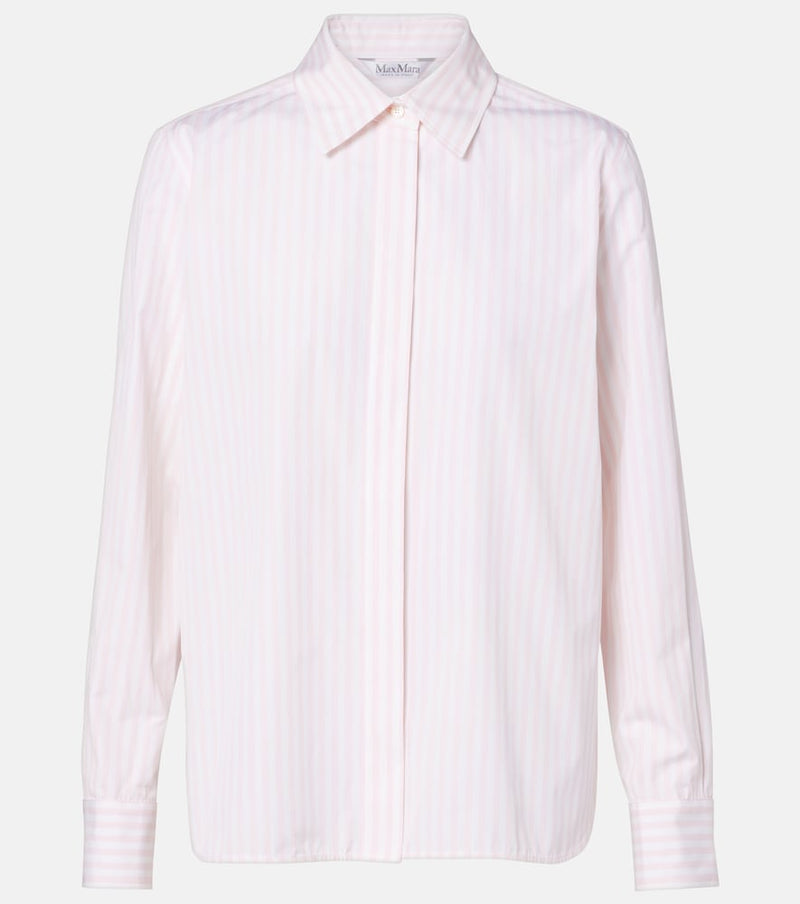 Max Mara Accenni striped cotton shirt