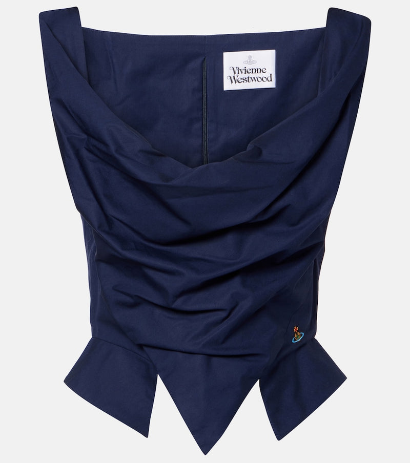 Vivienne Westwood Sunday cotton bustier top