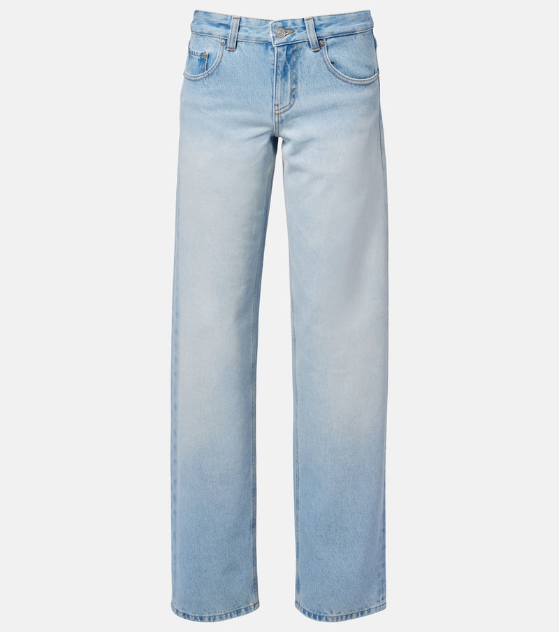 Victoria Beckham Harper low-rise straight jeans