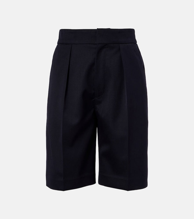 Victoria Beckham High-rise Bermuda shorts