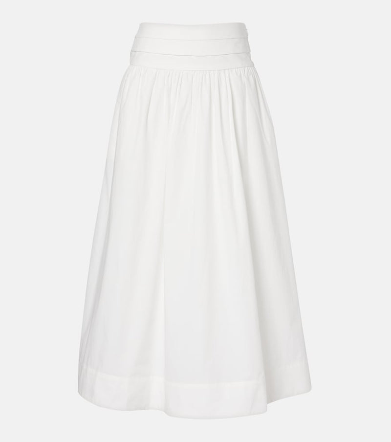 Posse Rue cotton midi skirt