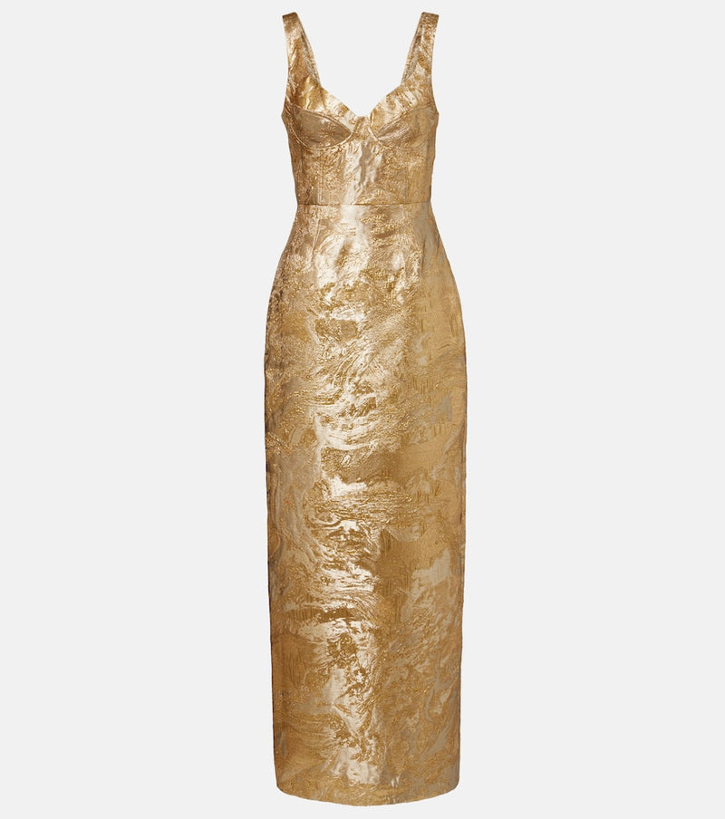 Simkhai Jacquard cocktail dress