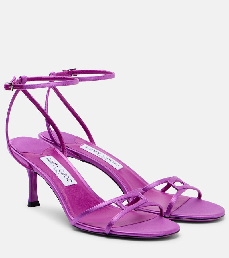 Jimmy Choo 1998 Leo satin sandals