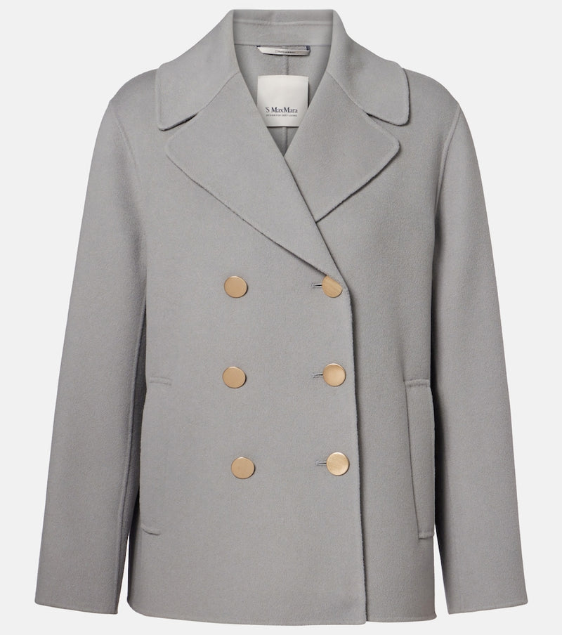 S Max Mara Margot double-breasted virgin wool jacket