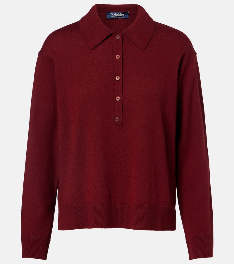 S Max Mara Frisia wool polo sweater