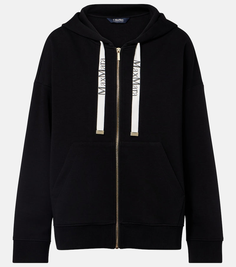 S Max Mara Jour cotton-blend hoodie