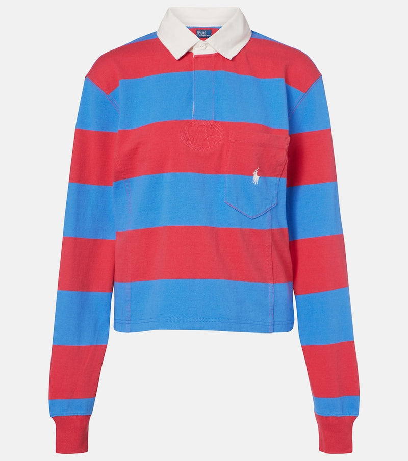 Polo Ralph Lauren Striped cotton jersey polo shirt