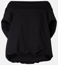 Dries Van Noten Cocoon cotton jersey sweatshirt