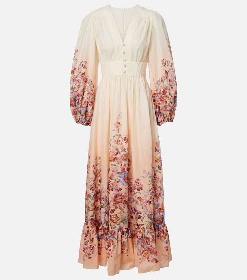 Zimmermann Awaken floral cotton maxi dress