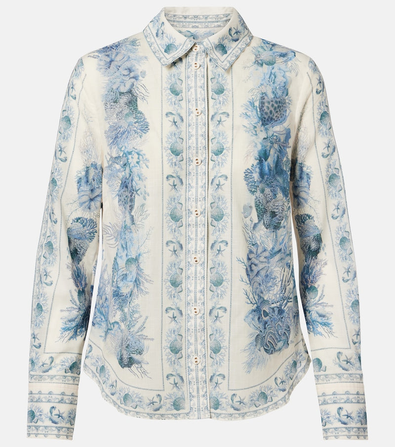 Zimmermann Wanderlust cotton shirt