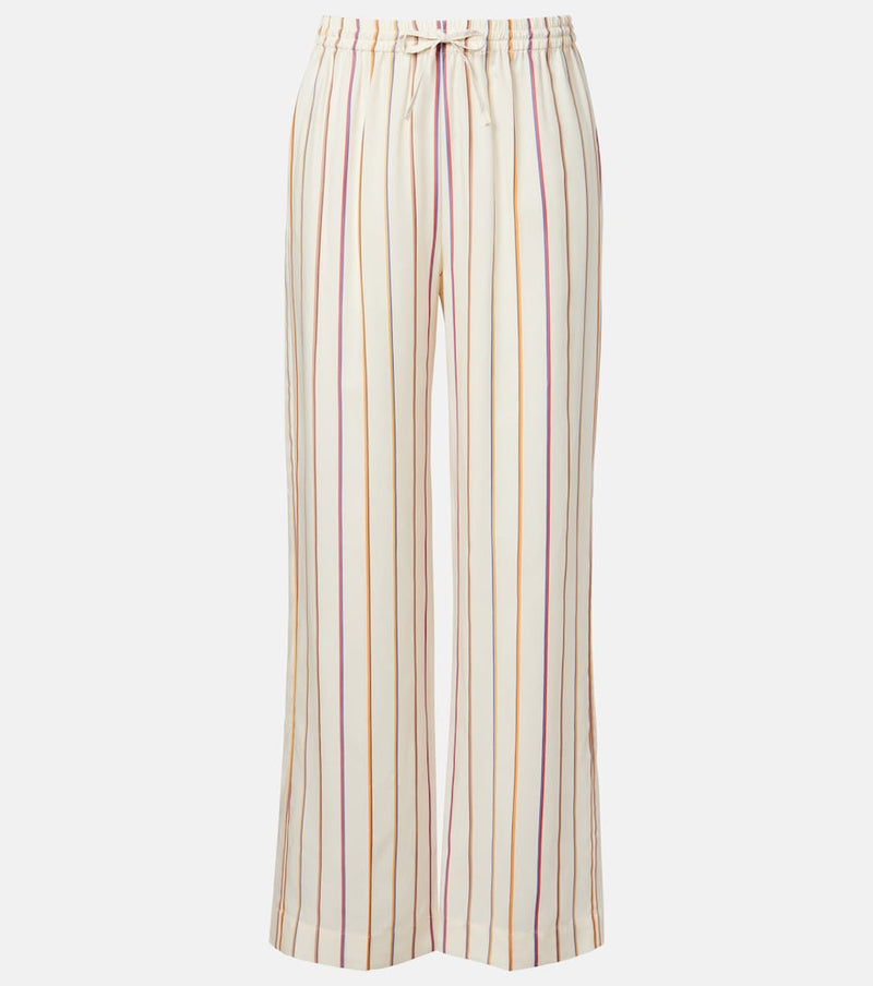 Asceno Aria striped straight pants