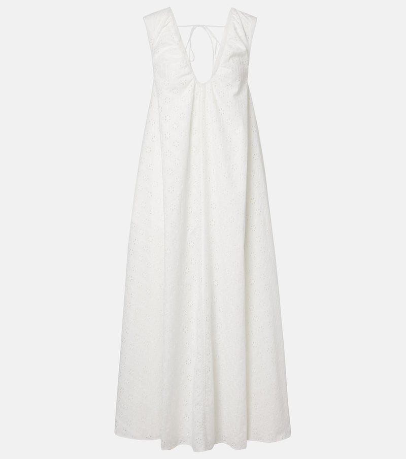 Faithfull Juana broiderie anglaise maxi dress