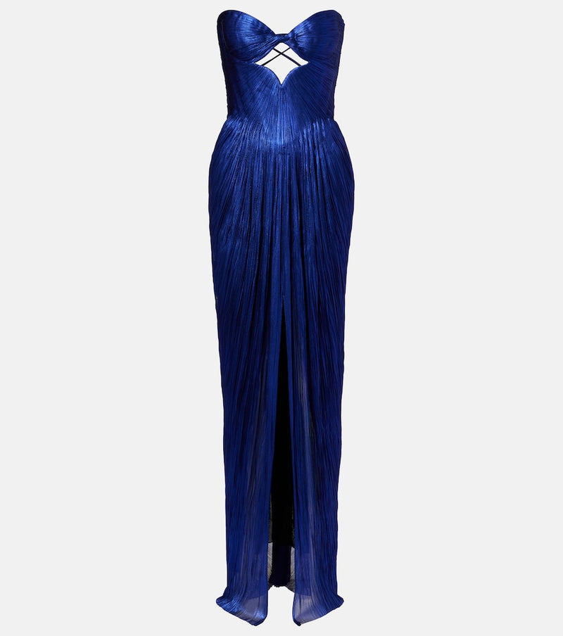 Maria Lucia Hohan Stephanie silk tulle bustier gown